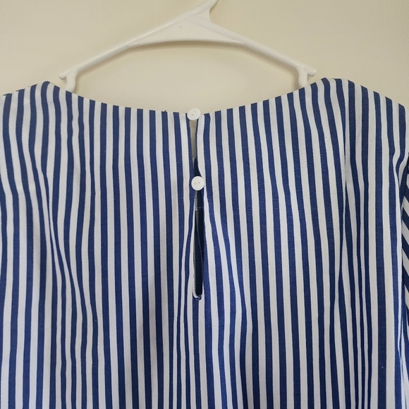 Tuckernuck Pomander Place Nautical Stripe Crop Top Size Small - Picture 9 of 12